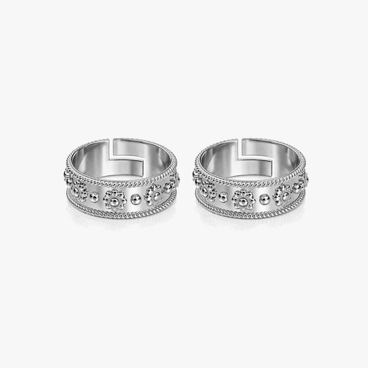 Eyra Silver Toe Ring