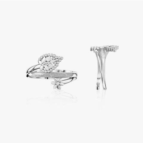 Auma Silver Toe Ring