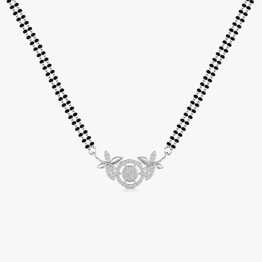 Oyra Silver Mangalsutra