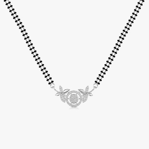 Oyra Silver Mangalsutra