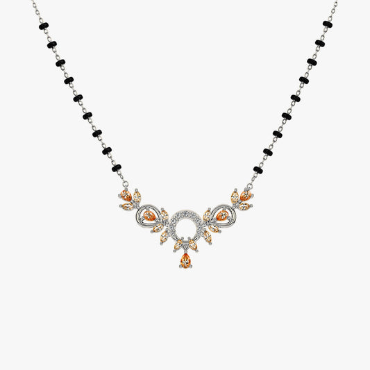 Yaya Silver Mangalsutra