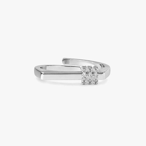 Jeri Silver Adjustable Ring