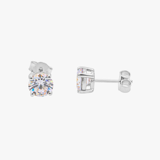 Nora Silver Stud Earrings