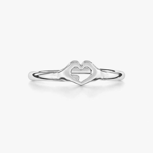 Hara Silver Adjustable Ring
