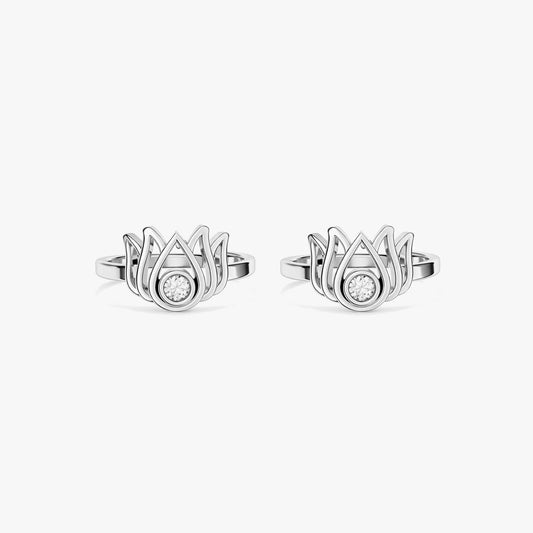 Aeni Silver Toe Ring