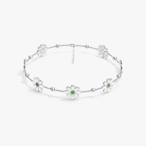 Zia Silver Anklet