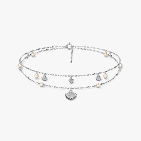 Eova Silver Anklet
