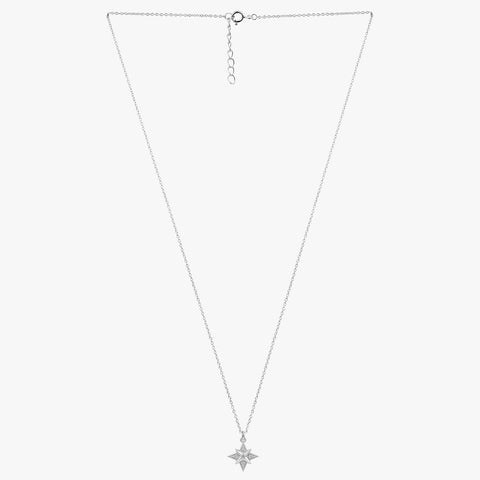 Ella Silver Star Necklace