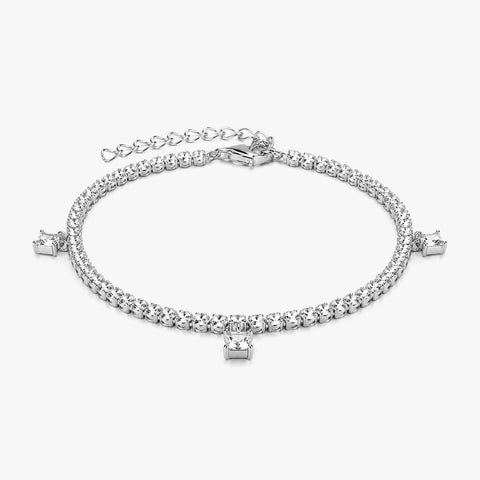 Alia Silver Zirconia Bracelets