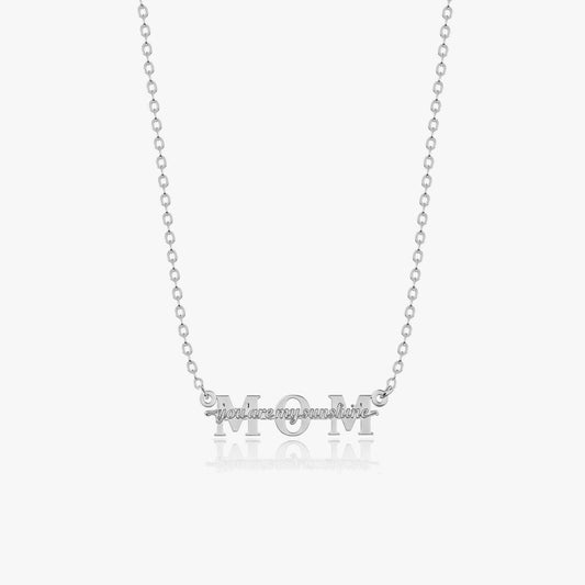 Abea Silver  Necklace