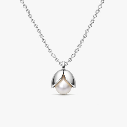 Sui Silver Pearl Necklace