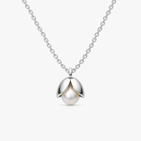 Sui Silver Pearl Necklace