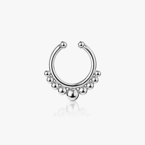Arya Silver Nose Pin