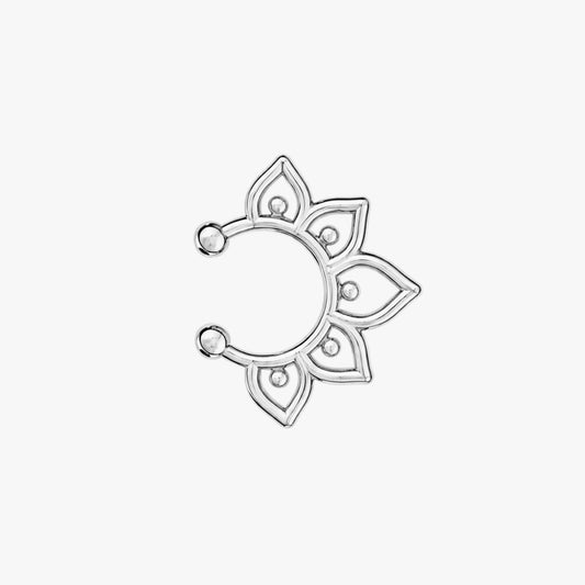 Nova Silver Nose Pin