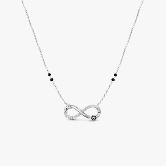 Oela Silver Mangalsutra