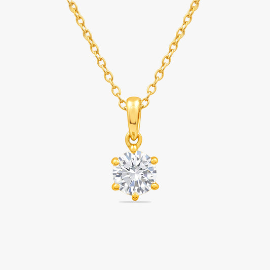 Ava Silver Diamond Necklace