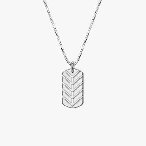Amon Silver Necklace