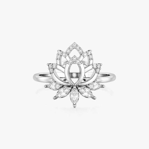 Aefa Silver Adjustable Ring