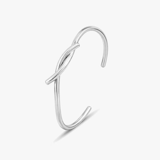 Rosa Silver Wire Cuff Bracelets