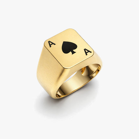 Joel Silver Ace Adjustable Ring