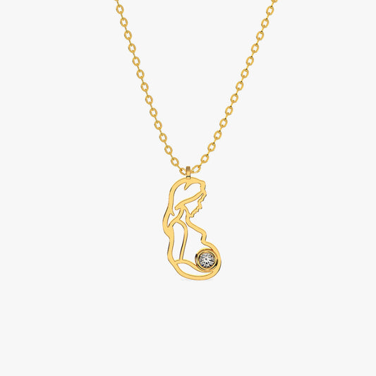 Kyna Silver  Necklace