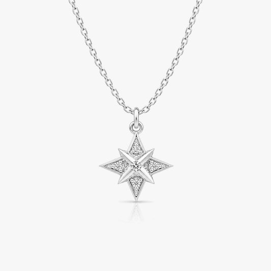 Ella Silver Star Necklace