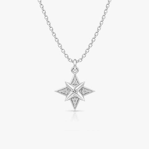 Ella Silver Star Necklace