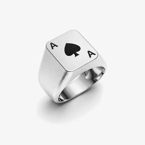 Joel Silver Ace Adjustable Ring