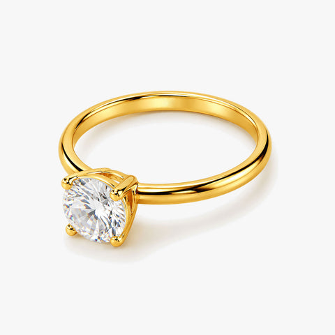 Kate Silver Diamond Adjustable Ring