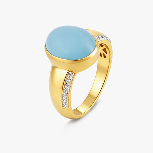Luna Silver Adjustable Ring