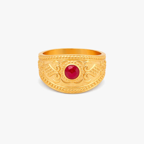 Orla Silver Quartz Adjustable Ring