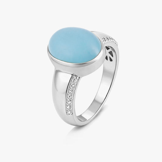 Luna Silver Adjustable Ring