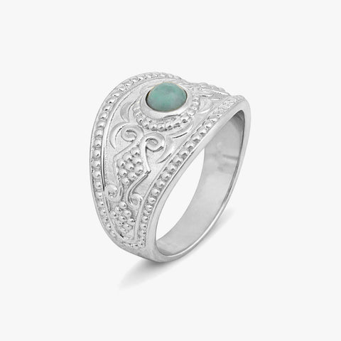 Elena Silver Adjustable Ring