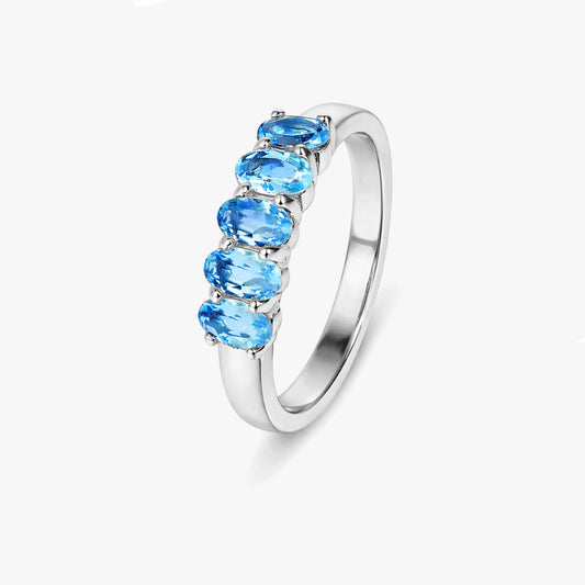 Rova Silver Adjustable Ring