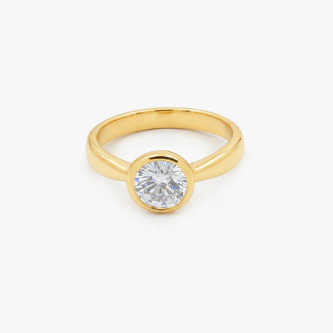 Anne Silver Diamond Adjustable Ring