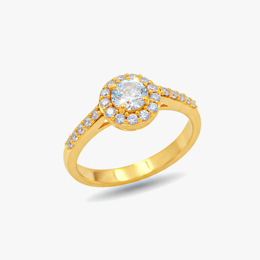 Ruth Silver Diamond Adjustable Ring