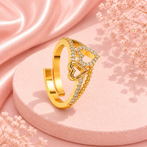 Zoya Silver Adjustable Ring