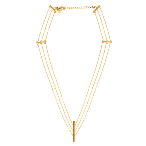 Ria Silver Leyer Necklace