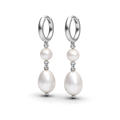 Anna Silver Dangle Earrings