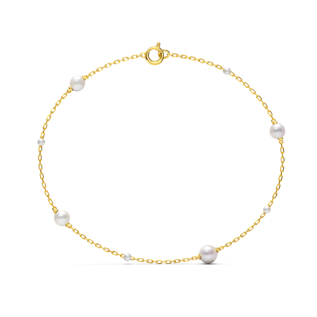 Jiya Silver Pearl Bracelets