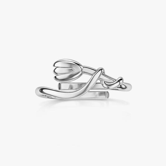 Luni Silver Adjustable Ring