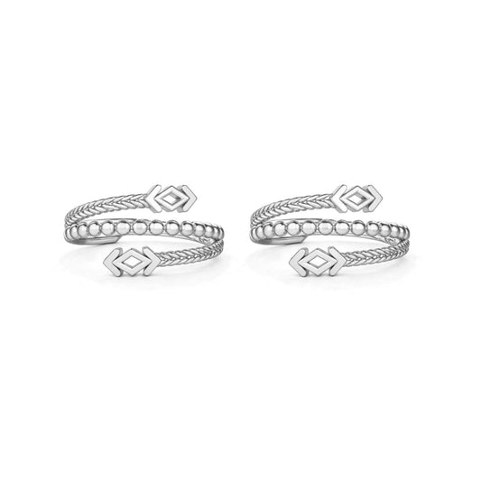 Avia Silver Toe Ring
