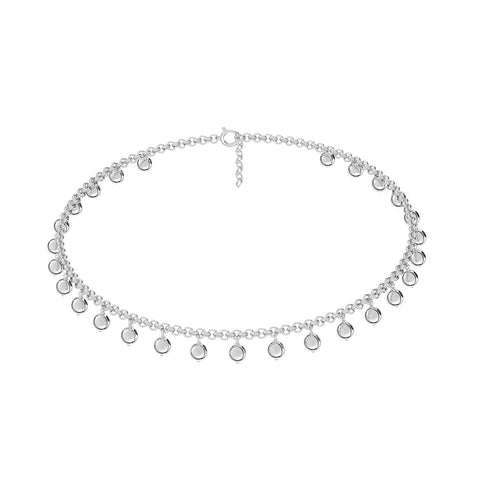 Niva Silver Anklet
