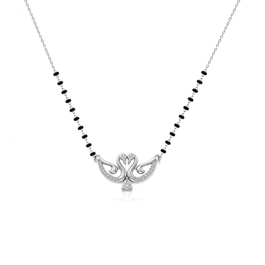 Dira Silver Mangalsutra