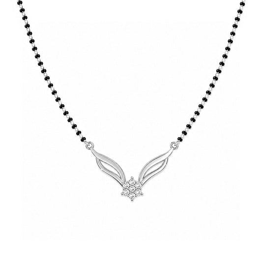 Asya Silver Mangalsutra