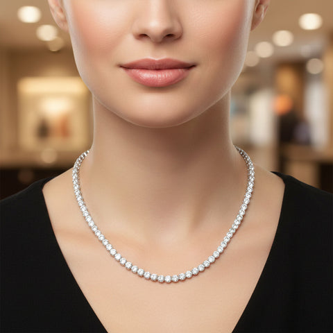 Lily Diamond Necklace