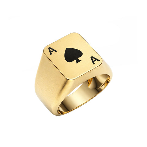 Joel Silver Ace Adjustable Ring