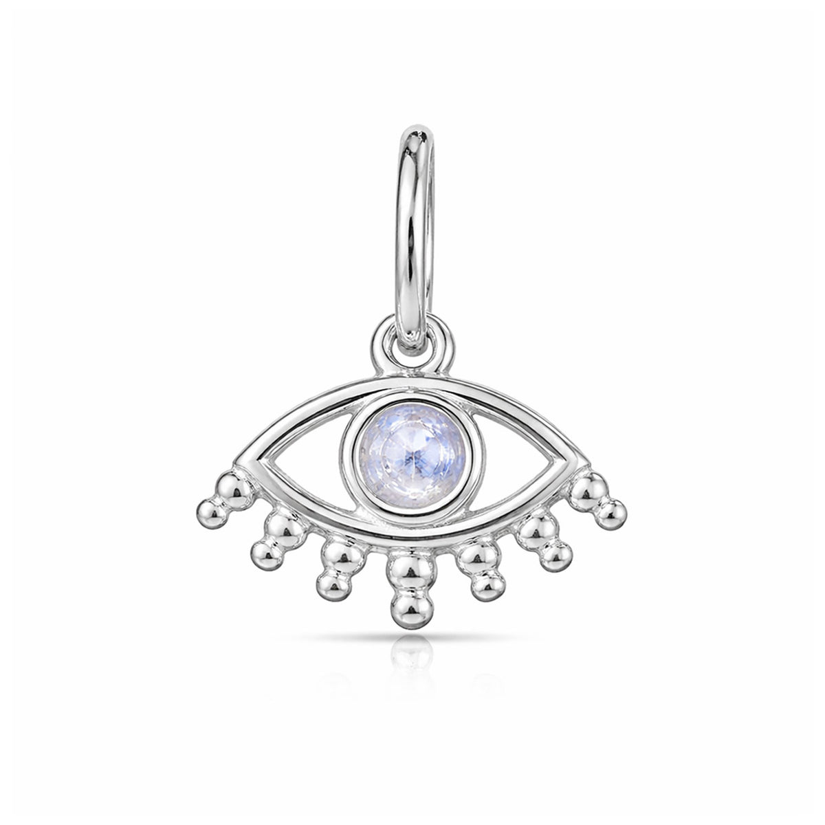 Ryan Silver Evil Eye Pendant
