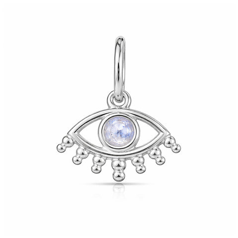 Ryan Silver Evil Eye Pendant