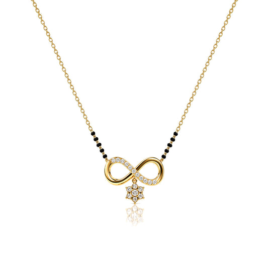 Kavi Silver Mangalsutra